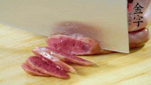 金字火腿、金字香腸、金字臘肉切片。